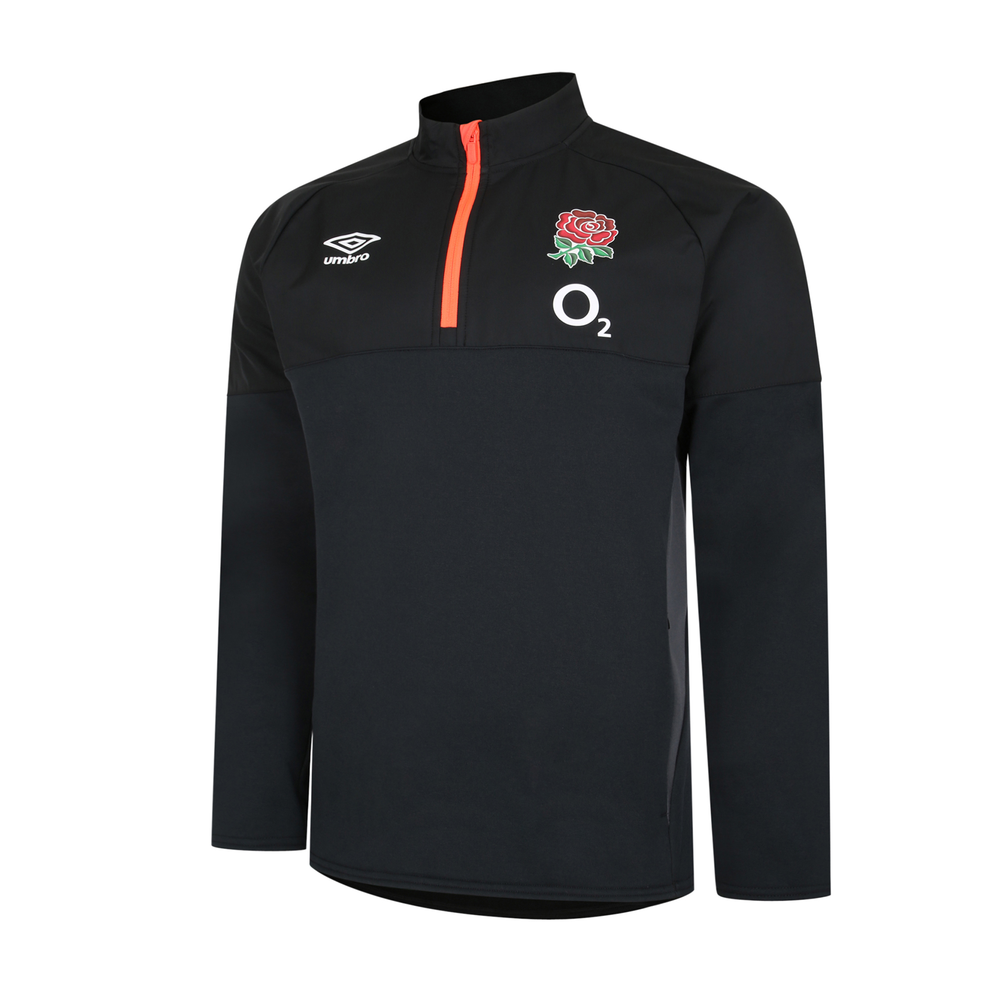 england-rugby-half-zip-fleece-carbon-black Product Image