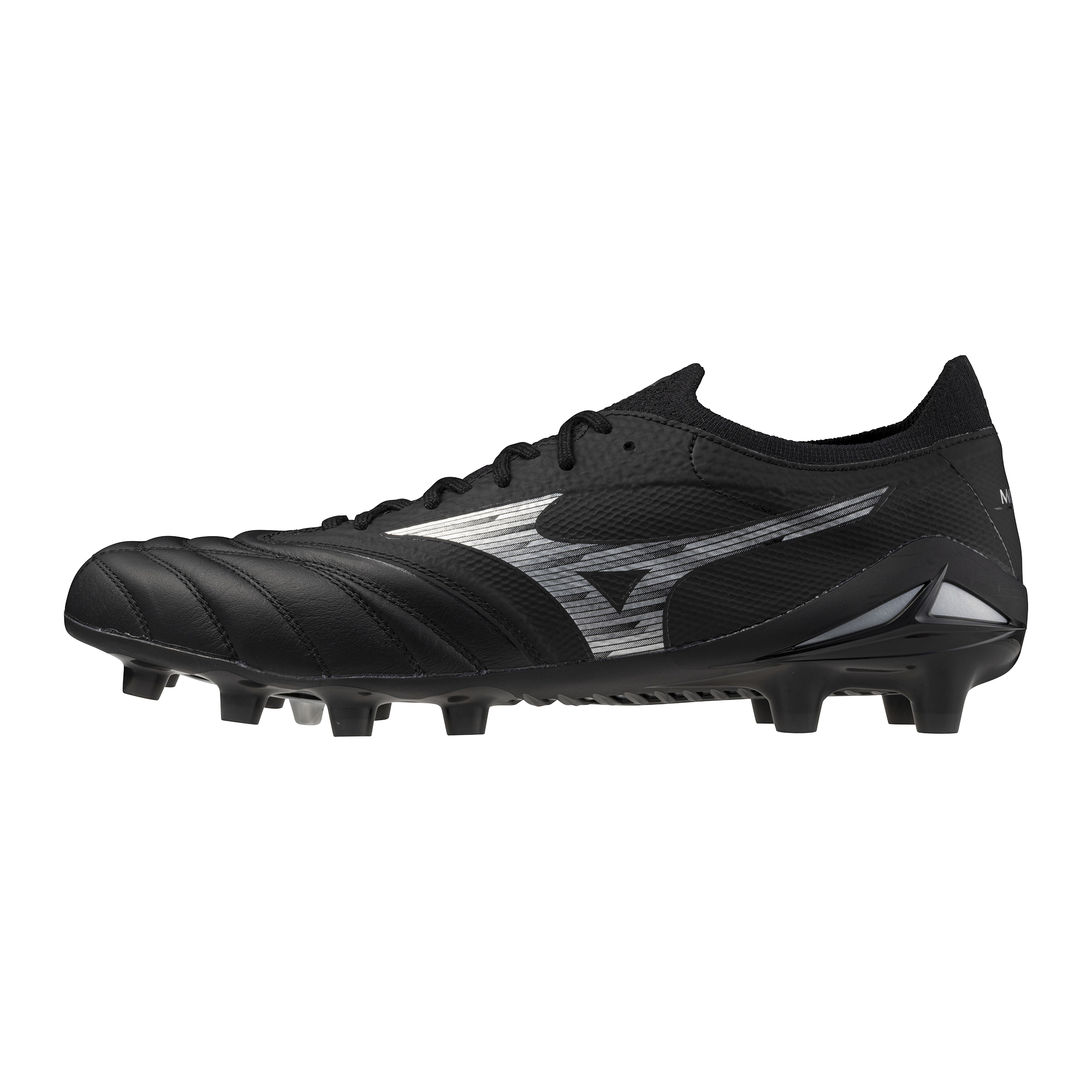 mizuno-morelia-neo-elite-fg-boots-black-silver Product Image
